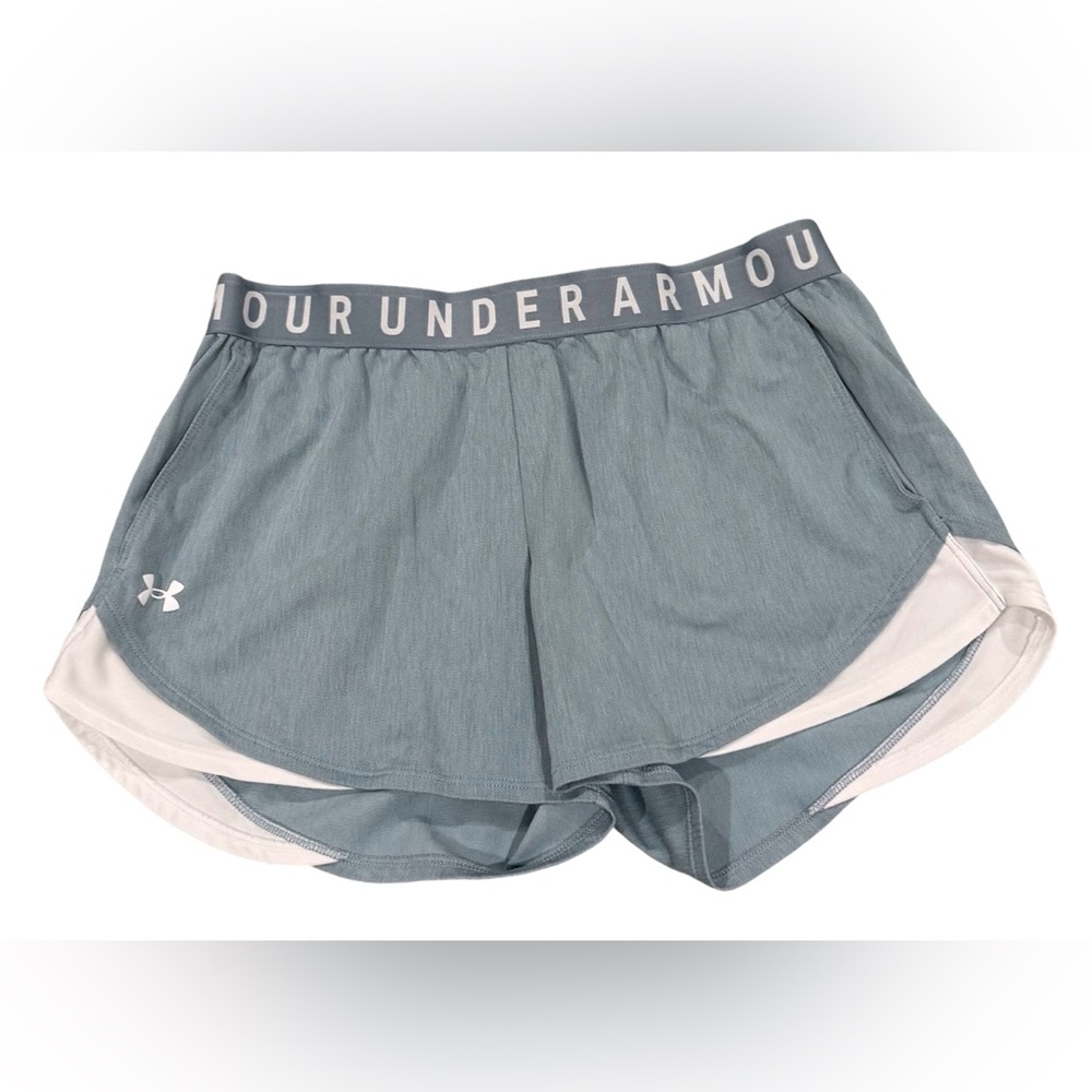 Under Armour Women's Light Blue Athletic Shorts